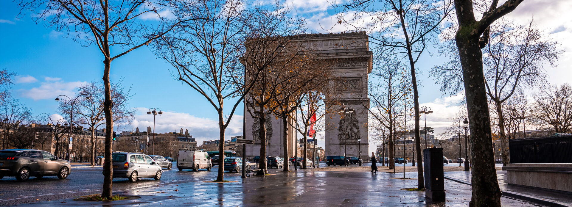 Triumfbuen rejse Paris Frankrig guide
