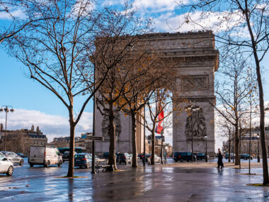 Triumfbuen rejse Paris Frankrig guide