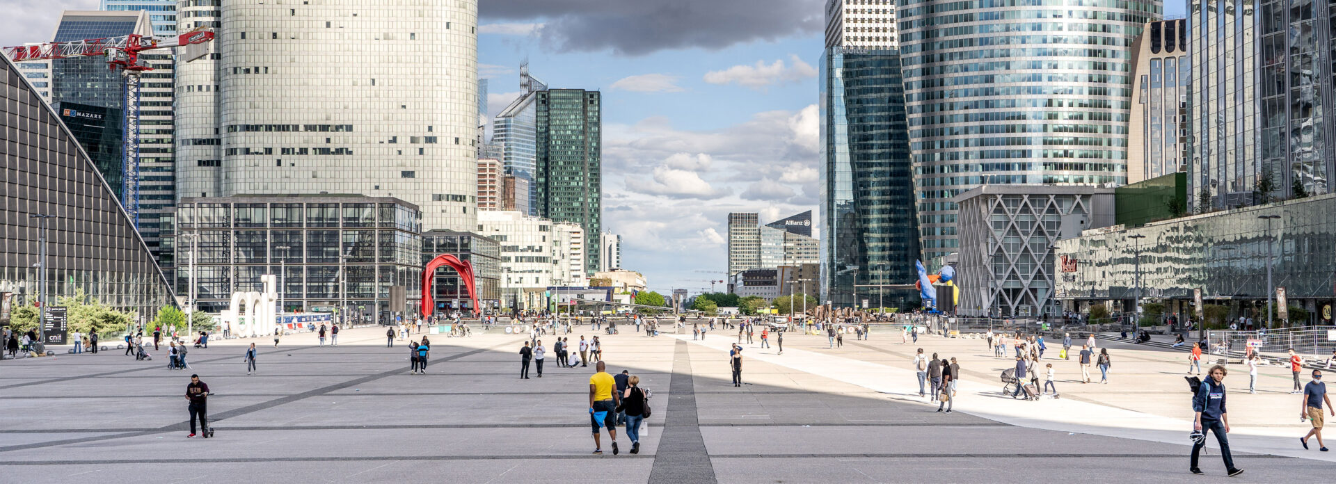 La Defense kvarteret Paris