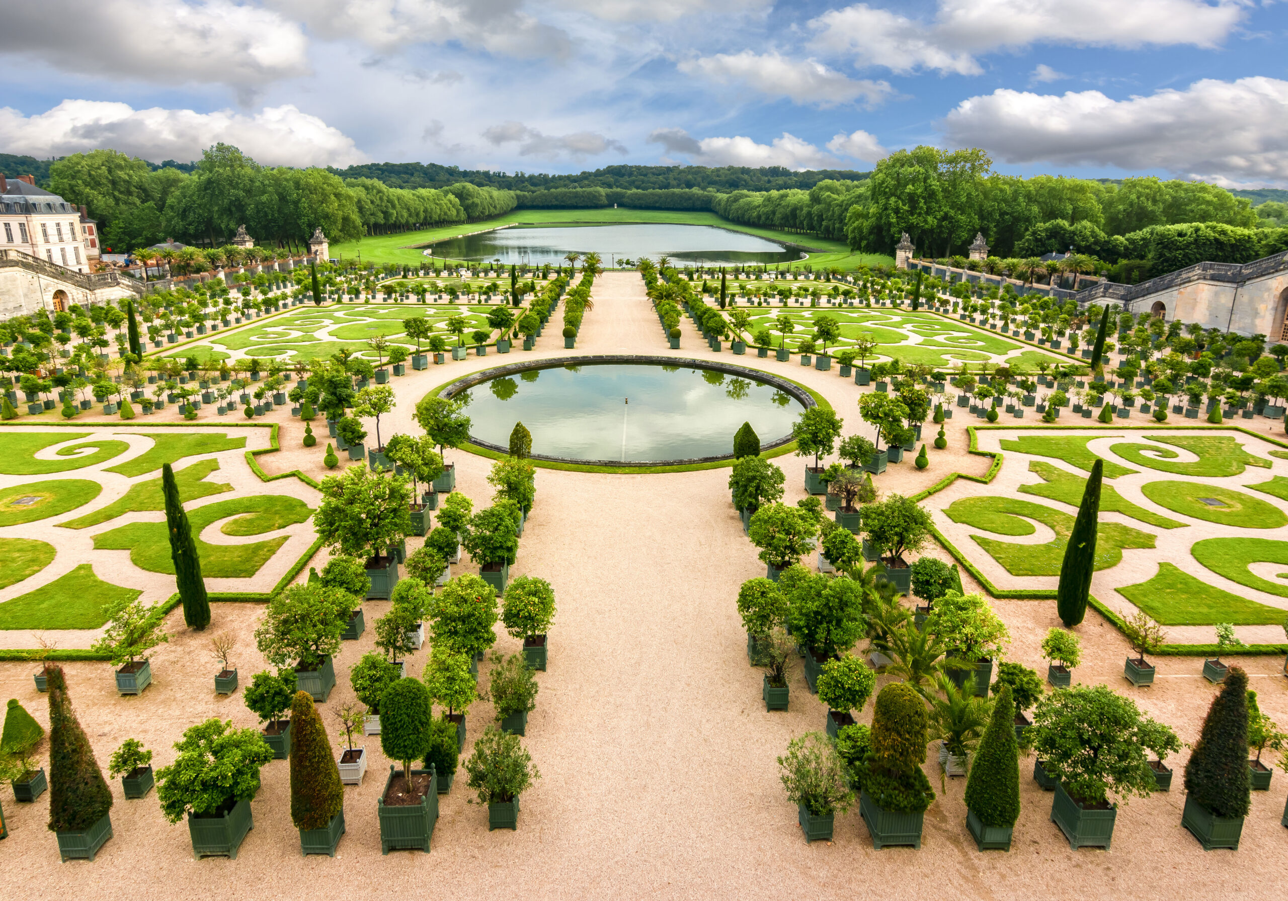 Versailles paladset Paris springvand