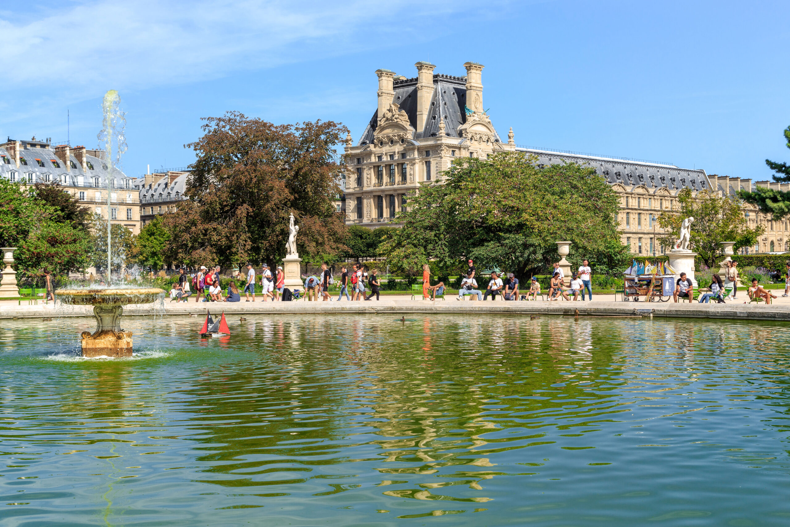 Tuilerierne i Paris